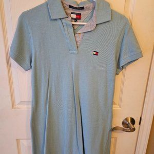 Tommy Hilfiger T-Shirt Dress, Light Blue, Used - Good Condition, Size Medium